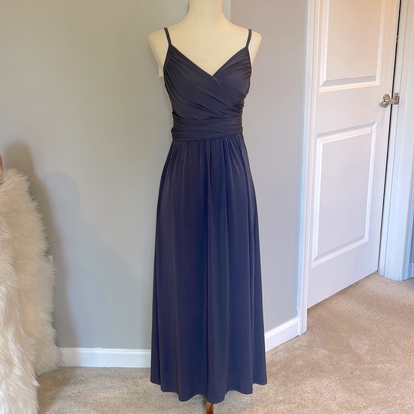 Jennifer Lopez Dresses & Skirts - Jennifer Lopez Purple-Gray Maxi Dress